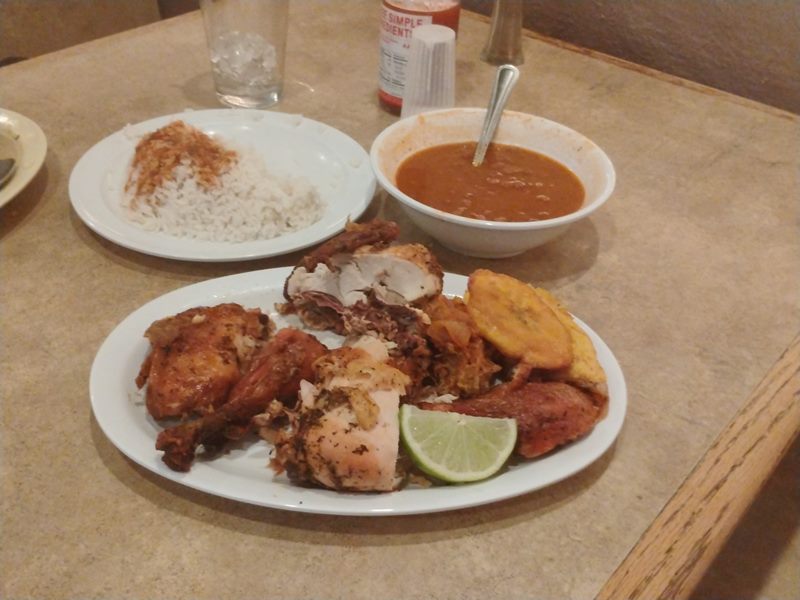 Pollo Tipico food